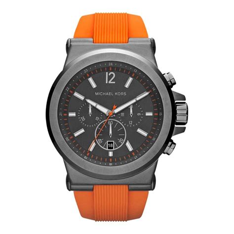 Michael Kors Men's Watch Chronograph Dylan 48mm Orange 